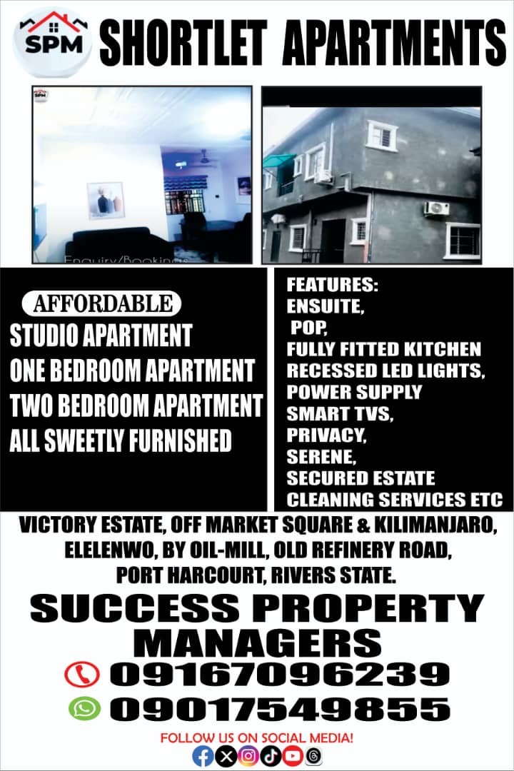 SHORTLET APARTMENT